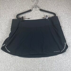 Brooks Infinity running skort size XL pickleball skirt tennis prep athletic